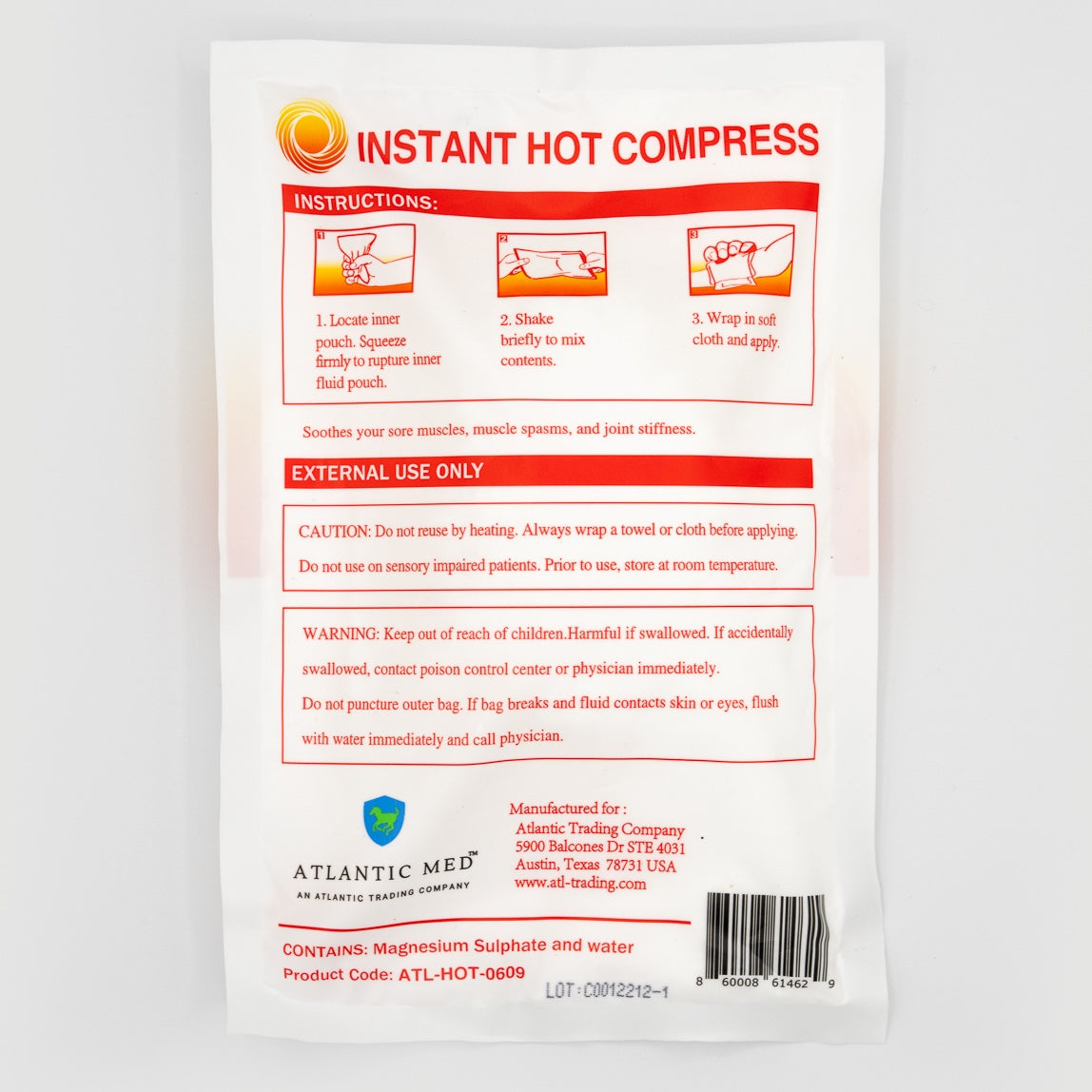 AtlanticMED™ Instant Hot Packs