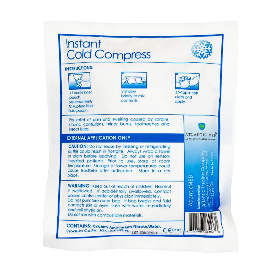 AtlanticMED™ Instant Cold Packs