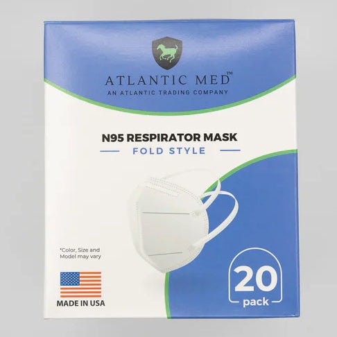 AtlanticMED™ N95 Respirator Masks (Made In USA)