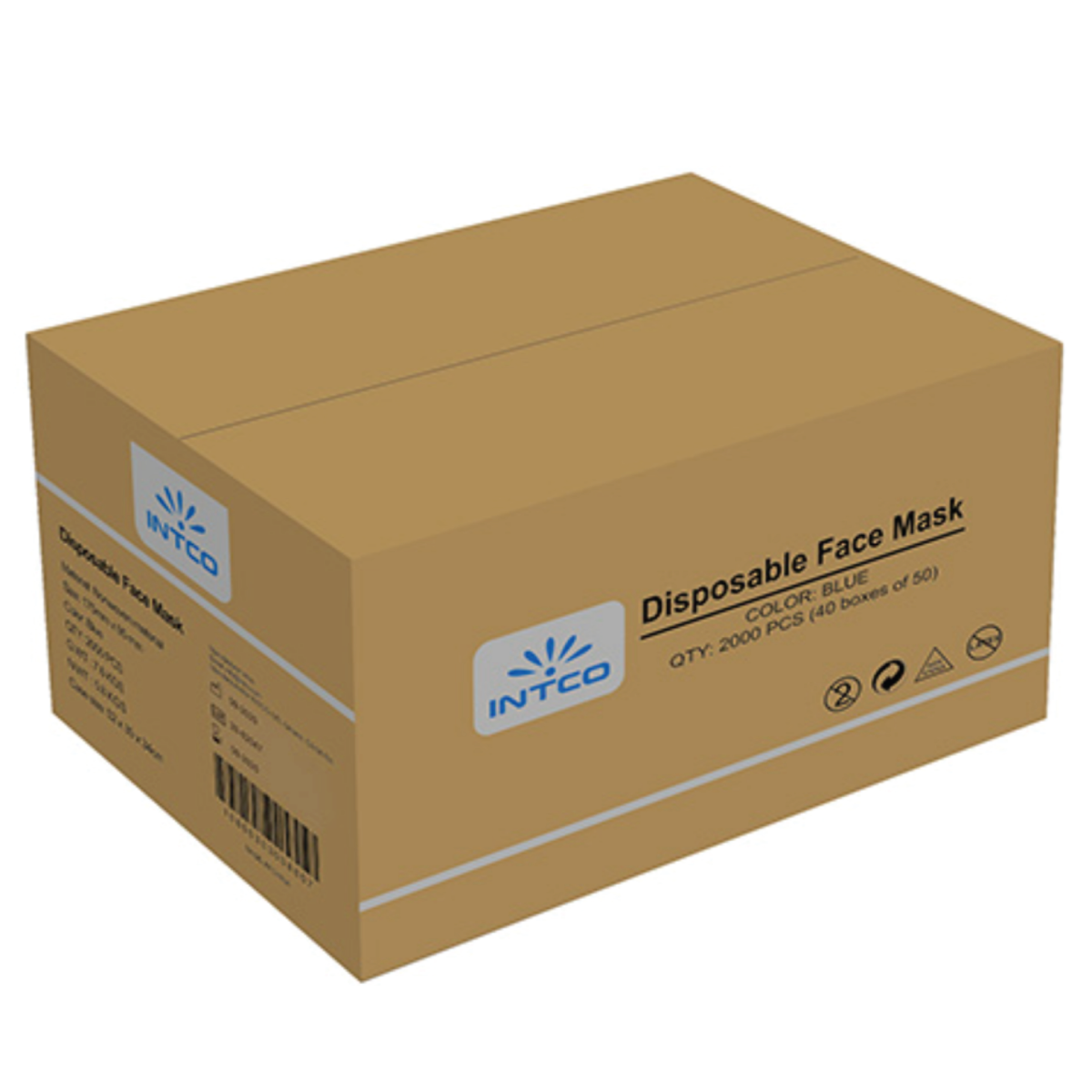 Disposable Face Masks (3-Ply)