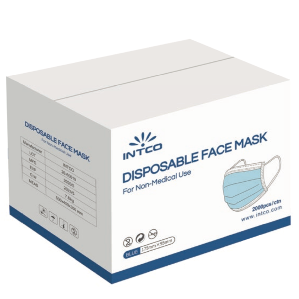 Disposable Face Masks (3-Ply)