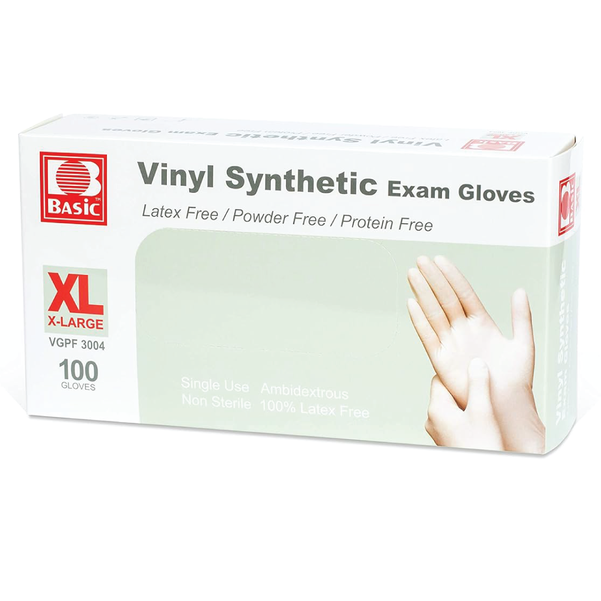Vinyl Examination Gloves, Powder-Free