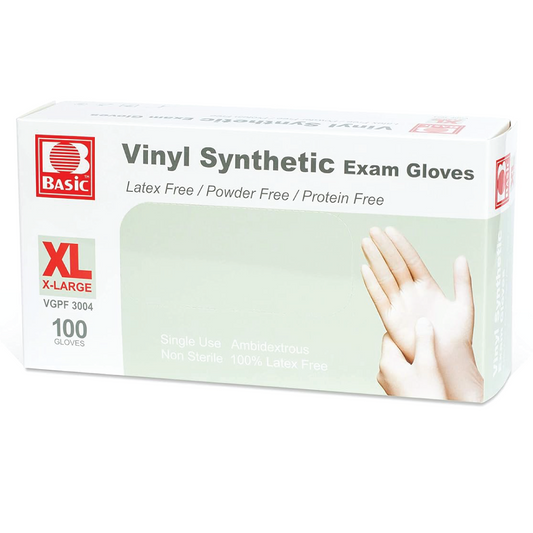 Vinyl Examination Gloves, Powder-Free