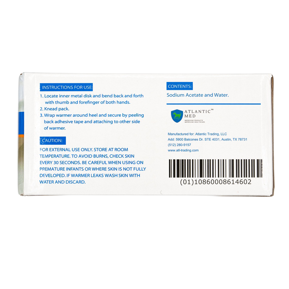 AtlanticMED™ Infant Heel Warmers