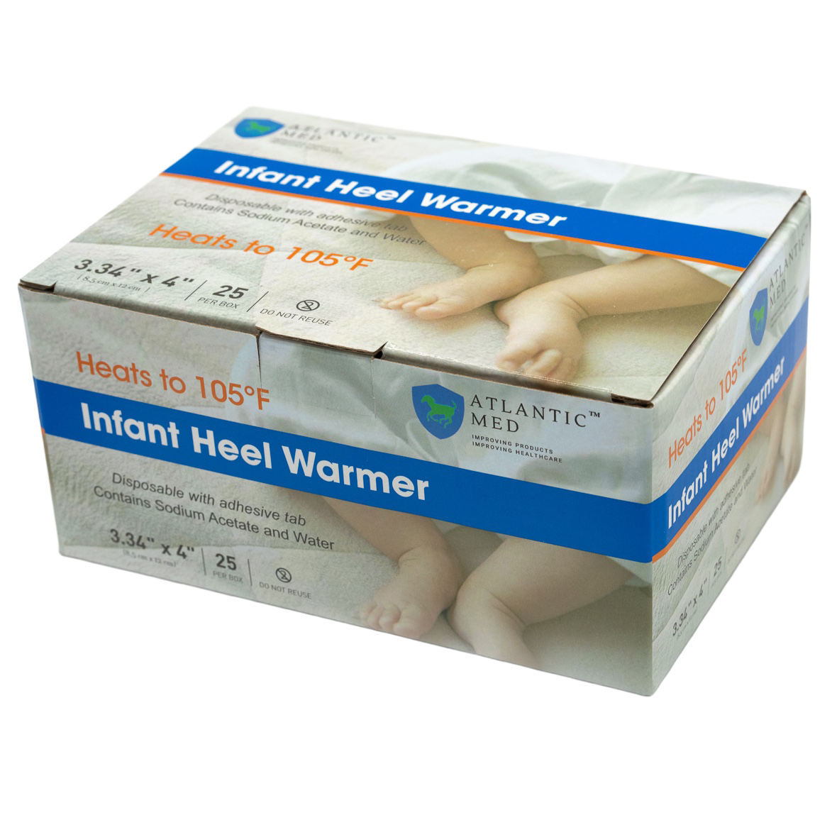 AtlanticMED™ Infant Heel Warmers