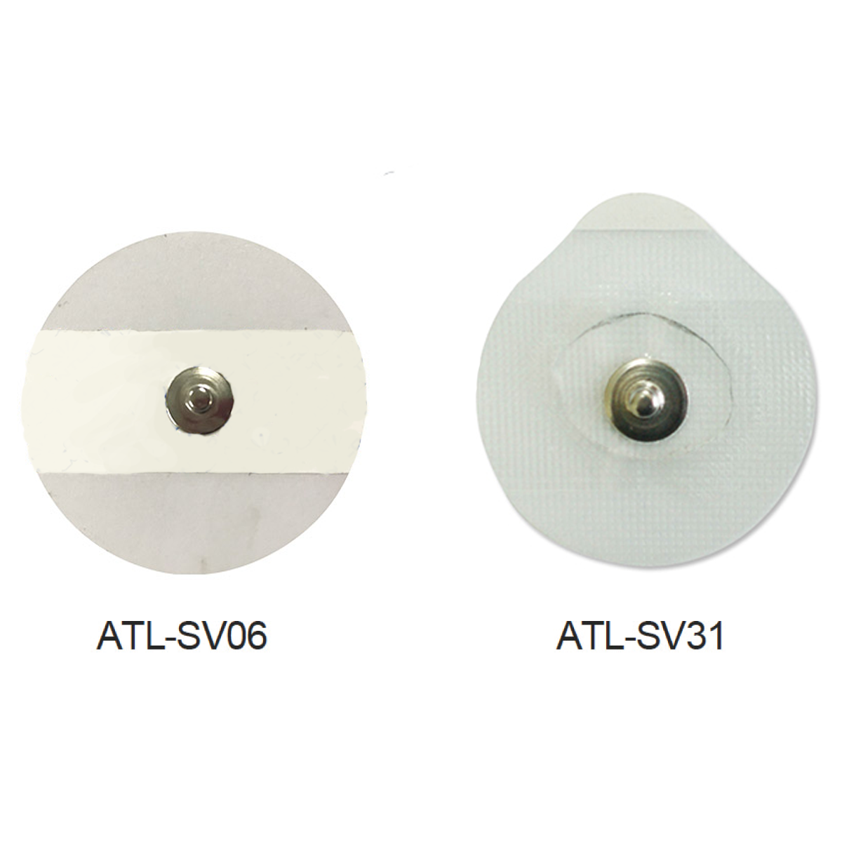 Medical Tape Stainless Steel Snap Electrodes