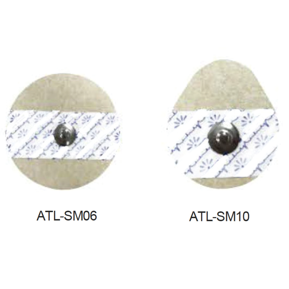 Micropore Stainless Steel Snap Electrodes