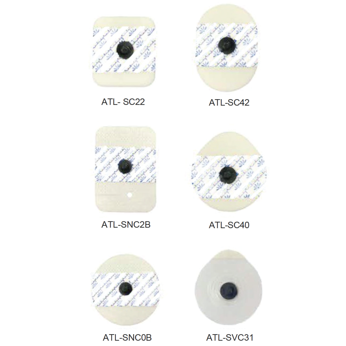 Foam Radiolucent Snap Electrodes