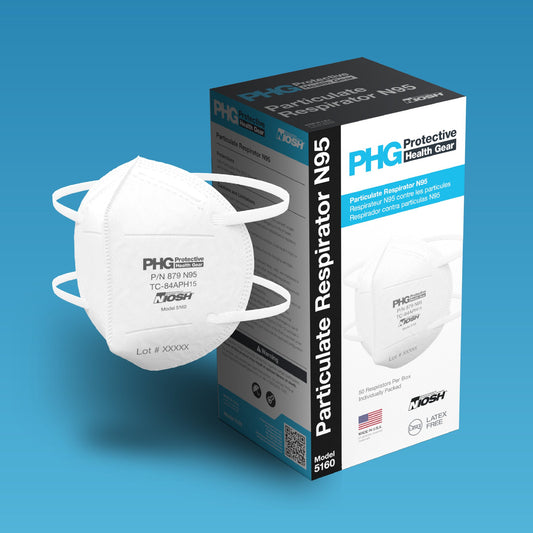 PHG N95 Respirator Masks (Made In USA)