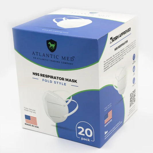 AtlanticMED™ N95 Respirator Masks (Made In USA)