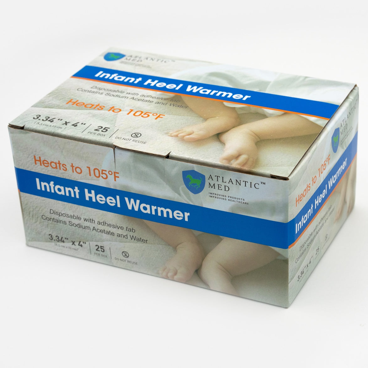 AtlanticMED™ Infant Heel Warmers
