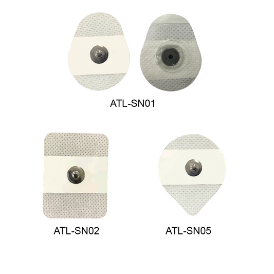 Cloth Stainless Steel Snap Electrodes