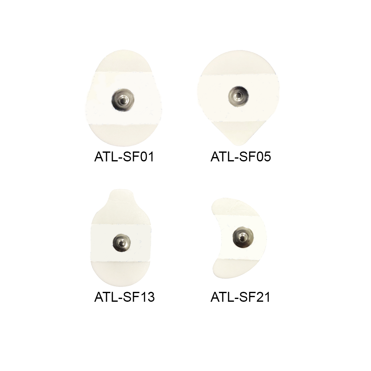 Foam Stainless Steel Snap Electrodes