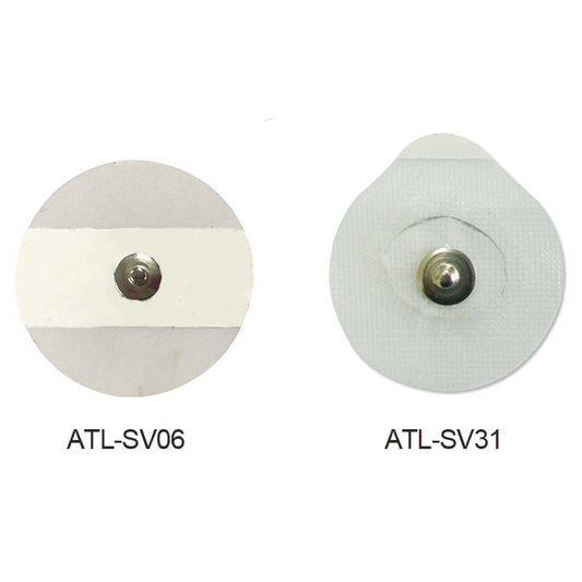 Medical Tape Stainless Steel Snap Electrodes