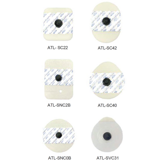 Foam Radiolucent Snap Electrodes